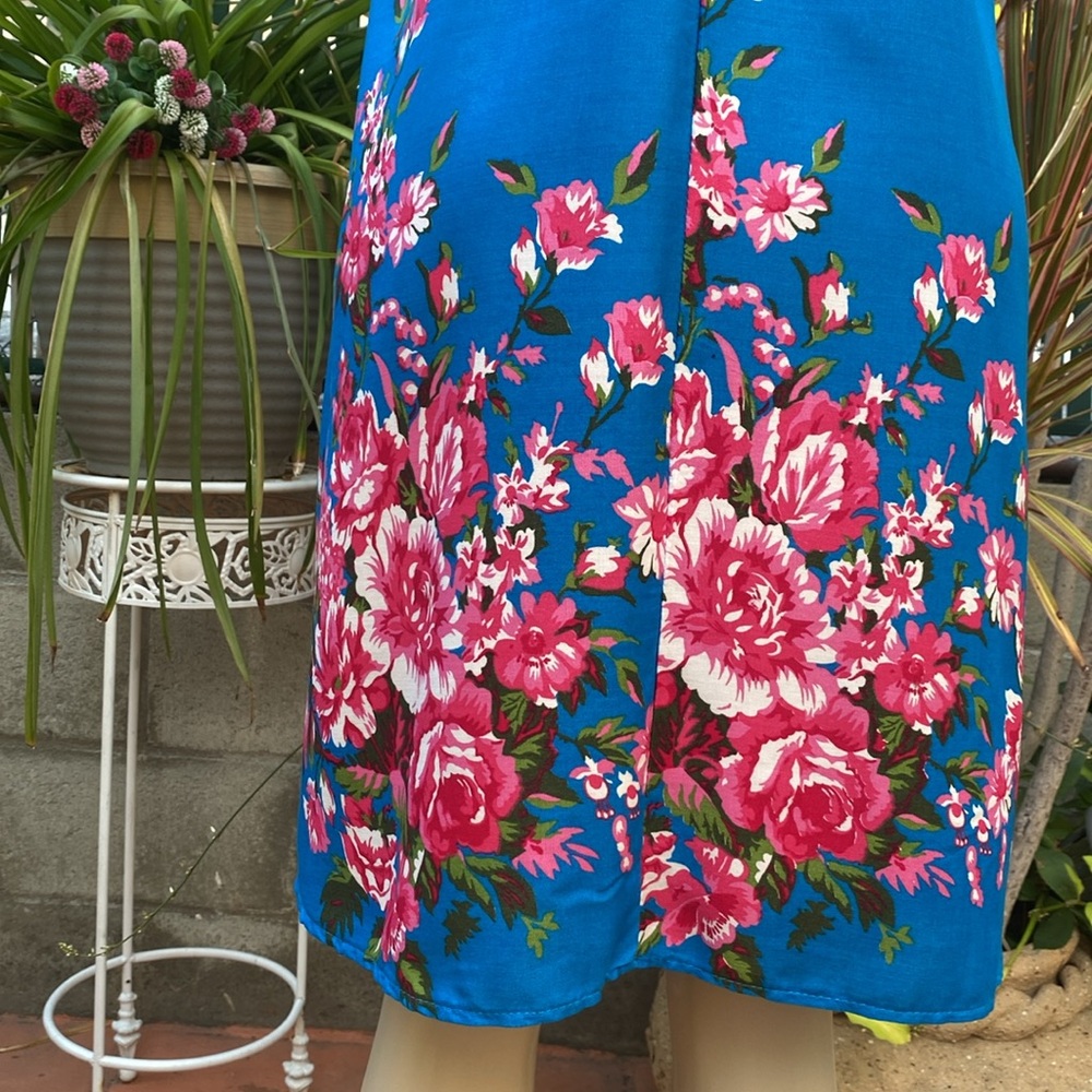FLORAL DRESS MADE IN MEXICO - Picture 4 of 5